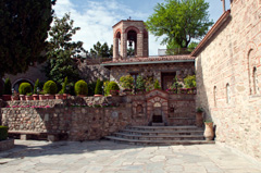 修道院の中庭