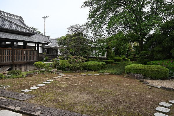 川越城本丸御殿の庭園