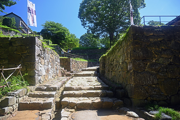 金山城 大手虎口