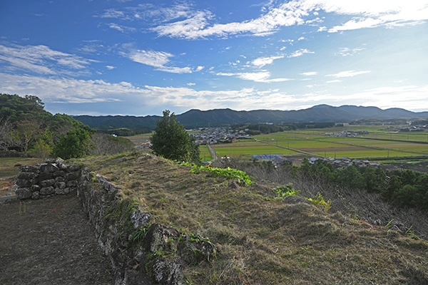 田丸城天守台から望む眺望