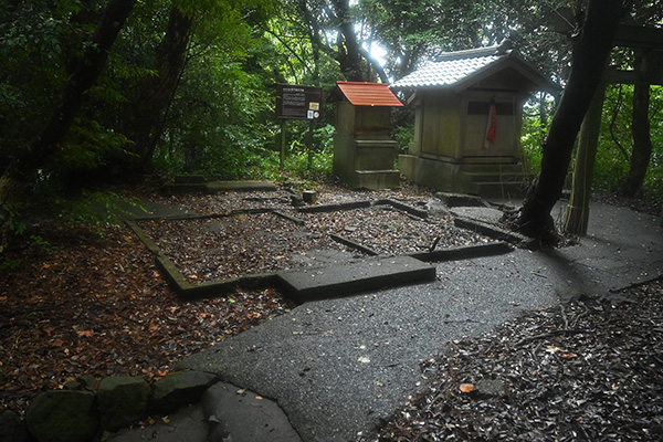 浦戸城天守跡