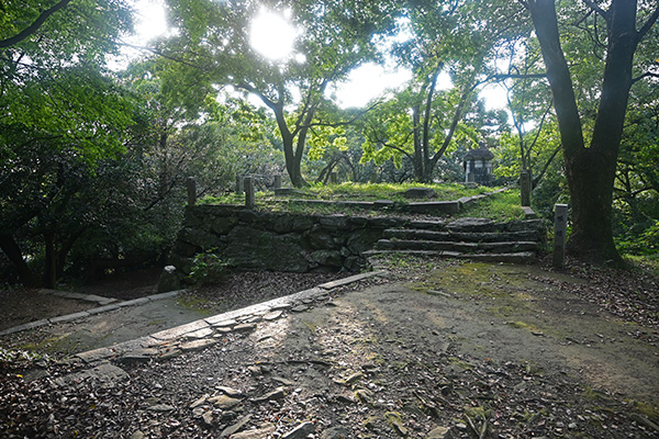 徳島城 西二の丸跡と帳櫓跡