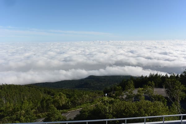 富士宮五合目から望む雲海