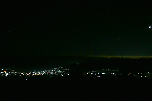 富士吉田市の夜景
