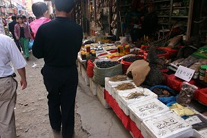 延吉の市場
