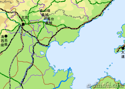 北京とその周辺地図