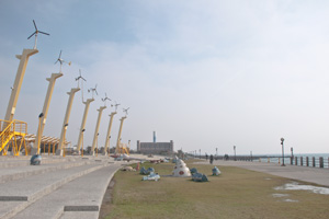 旗津半島の風車公園